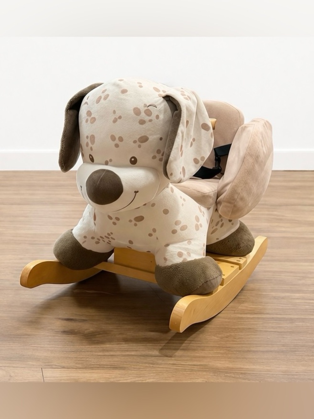 Nattou Plush Puppy Rocker Ride-On